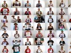 A photo composite of people holding an image of their missing relative in Iguala, Mexico and surrounding towns, taken between April and August of 2015. Karla Quintana announced her resignation on Aug. 24, 2023 as head of Mexico's National Search Commission, an entity created to search for and identify a mounting number of disappeared people in Mexico. (AP Photo/Dario Lopez-Mills, File) A photo composite of people holding an image of their missing relative in Iguala, Mexico and surrounding towns, taken between April and August of 2015. Karla Quintana announced her resignation on Aug. 24, 2023 as head of Mexico's National Search Commission, an entity created to search for and identify a mounting number of disappeared people in Mexico. (AP Photo/Dario Lopez-Mills, File)