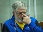 Ukrainian business tycoon and one of Ukraine's most prominent billionaires Ihor Kolomoisky appears at a court session about a preventive measure against him, amid Russia's attack on Ukraine,.