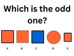 Brain Teaser: Can you pick the odd geometric shape? Brain Teaser: Can you pick the odd geometric shape?