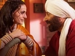 Gadar 2 stars Ameesha Patel and Sunny Deol. Gadar 2 stars Ameesha Patel and Sunny Deol.