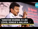 'SANATAN DHARMA IS LIKE COVID, DENGUE & MALARIA...' 'SANATAN DHARMA IS LIKE COVID, DENGUE & MALARIA...'
