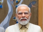 Prime Minister Narendra Modi during his interview to PTI Prime Minister Narendra Modi during his interview to PTI