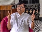 Shiv Sena (Uddhav Balasaheb Thackeray) MP Sanjay Raut. Shiv Sena (Uddhav Balasaheb Thackeray) MP Sanjay Raut.