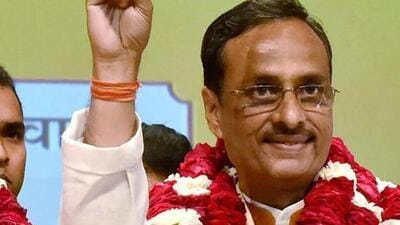 BJP’s Dinesh Sharma was one of the two deputy chief ministers in the first term of Yogi Adityanath-led government in Uttar Pradesh between 2017-22 (File Photo)