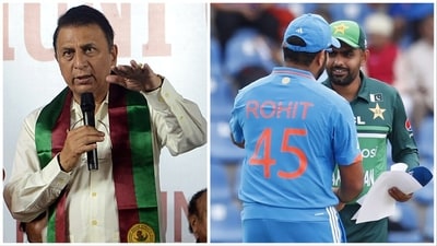 Gavaskar has taken a sly dig at Babar (PTI-ANI) Gavaskar has taken a sly dig at Babar (PTI-ANI)