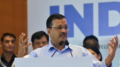 Delhi chief minister Arvind Kejriwal, who is also the national convener of the Aam Aadmi Party (AAP), stressed on ensuring delivery for the common man. (ANI) Delhi chief minister Arvind Kejriwal, who is also the national convener of the Aam Aadmi Party (AAP), stressed on ensuring delivery for the common man. (ANI)