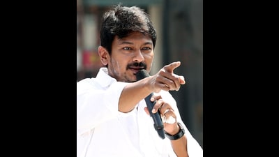 During his speech, Udhayanidhi said Sanatana Dharma stood “against equality and social justice”. (ANI) During his speech, Udhayanidhi said Sanatana Dharma stood “against equality and social justice”. (ANI)