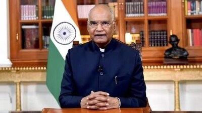 Former president Ramnath Kovind (HT File) Former president Ramnath Kovind (HT File)