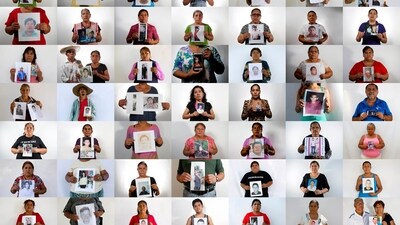 A photo composite of people holding an image of their missing relative in Iguala, Mexico and surrounding towns, taken between April and August of 2015. Karla Quintana announced her resignation on Aug. 24, 2023 as head of Mexico's National Search Commission, an entity created to search for and identify a mounting number of disappeared people in Mexico. (AP Photo/Dario Lopez-Mills, File) (AP) A photo composite of people holding an image of their missing relative in Iguala, Mexico and surrounding towns, taken between April and August of 2015. Karla Quintana announced her resignation on Aug. 24, 2023 as head of Mexico's National Search Commission, an entity created to search for and identify a mounting number of disappeared people in Mexico. (AP Photo/Dario Lopez-Mills, File) (AP)