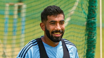 Indian cricketer Jasprit Bumrah during a training session (PTI) Indian cricketer Jasprit Bumrah during a training session (PTI)