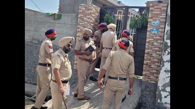 Punjab Police on Sunday launched a special cordon and search operation at suspected hideouts of persons linked with pro-Khalistan terrorist Lakhbir Singh, alias Landa. Punjab Police on Sunday launched a special cordon and search operation at suspected hideouts of persons linked with pro-Khalistan terrorist Lakhbir Singh, alias Landa.