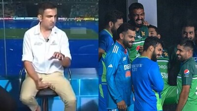 Gautam Gambhir was not at all happy with the camaraderie among Indian and Pakistan players. Gautam Gambhir was not at all happy with the camaraderie among Indian and Pakistan players.