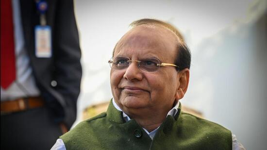 Delhi LG VK Saxena. (HT Archive)