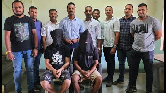 The Italian DJ was arrested along with his accomplice from his rented house in Assagao in North Goa. (Image posted on X by DGP_Goa)