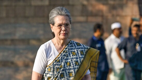 Congress Parliamentary Party Chairperson Sonia Gandhi.