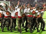 Guwahati, Aug 05 (ANI): Soldiers from the 3rd battalion of the Gorkha Regiment perform during the opening ceremony of the 132nd Durand Cup at the Indira Gandhi Athletic Stadium, in Guwahati on Friday. (ANI Photo)
Guwahati, Aug 05 (ANI): Soldiers from the 3rd battalion of the Gorkha Regiment perform during the opening ceremony of the 132nd Durand Cup at the Indira Gandhi Athletic Stadium, in Guwahati on Friday. (ANI Photo)