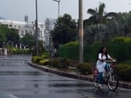 Going solo: A woman in New Delhi. (Arvind Yadav/HT PHOTO)