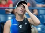 Iga Swiatek crashed out of the US Open 2023. Iga Swiatek crashed out of the US Open 2023.