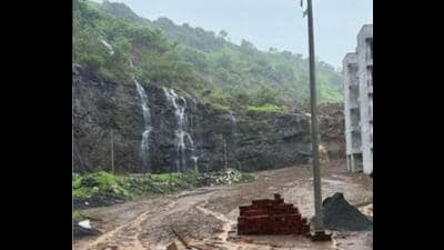 CIDCO to lay  ₹20 crore net to prevent landslides in Uran hill