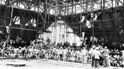 India undertook a massive redevelopment of what was then known as Exhibition Grounds to set up Pragati Maidan hosting the Asia 72, an international trade fair. (HT Archive)