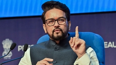 Union Minister of Information and Broadcasting Anurag Thakur (ANI) Union Minister of Information and Broadcasting Anurag Thakur (ANI)