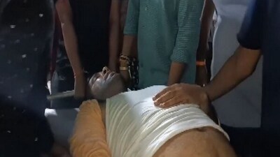 Former union minister RCP Singh's relative shot at in Bihar's Nalanda. (X/ ANI) Former union minister RCP Singh's relative shot at in Bihar's Nalanda. (X/ ANI)