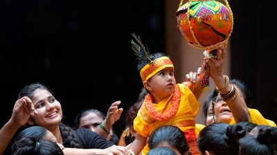 Krishna Janmashtami is often observed over two consecutive days, with each day catering to different traditions. The first day is dedicated to the Smarta Sampradaya, while the second day is for the Vaishnava Sampradaya. (AFP) Krishna Janmashtami is often observed over two consecutive days, with each day catering to different traditions. The first day is dedicated to the Smarta Sampradaya, while the second day is for the Vaishnava Sampradaya. (AFP)