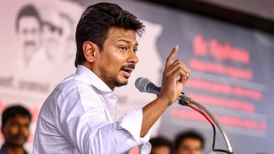 Udhayanidhi Stalin on Sunday stood by his comment on Sanatan Dharma and said he will continue demanding the same. (PTI) Udhayanidhi Stalin on Sunday stood by his comment on Sanatan Dharma and said he will continue demanding the same. (PTI)