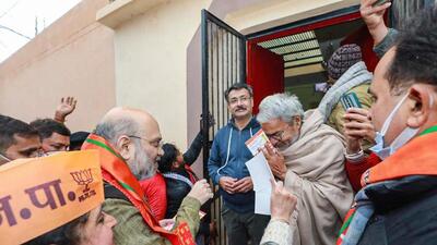 Union home minister Amit Shah campaigning in Kairana for the 2022 Uttar Pradesh assembly polls. (FILE PHOTO) Union home minister Amit Shah campaigning in Kairana for the 2022 Uttar Pradesh assembly polls. (FILE PHOTO)