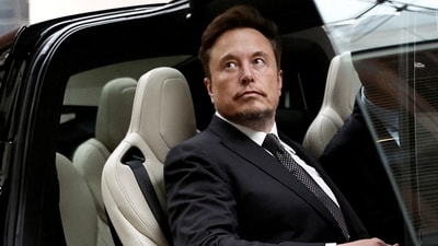 Elon Musk shared his thoughts on college education on X. (REUTERS/Tingshu Wang)