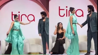 Kiara Advani, Arjun Kapoor and Kareena Kapoor during an event. Kiara Advani, Arjun Kapoor and Kareena Kapoor during an event.