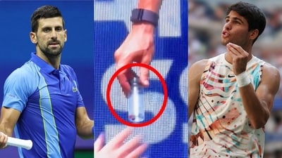 'Magic potion' saga from 2022 Paris Masters involving Djokovic was given a reminder in response to Alcaraz's US Open drama