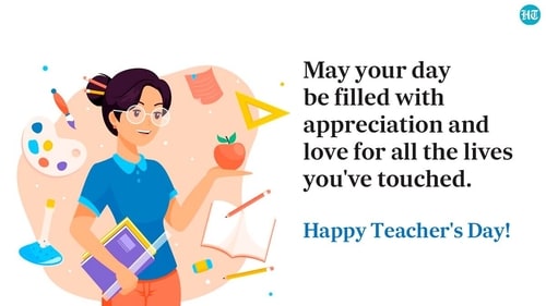 The day often includes special ceremonies, events, and programs organized by students and educational institutions to express gratitude to their teachers. (HT Photo) The day often includes special ceremonies, events, and programs organized by students and educational institutions to express gratitude to their teachers. (HT Photo)