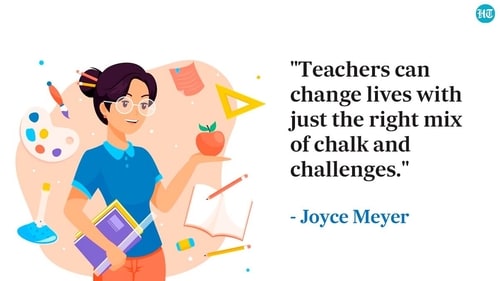 Teachers not only impart knowledge but also instill values and life skills. (HT Photo) Teachers not only impart knowledge but also instill values and life skills. (HT Photo)