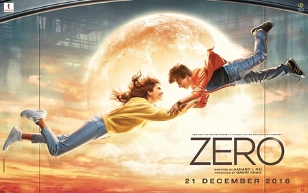 Anushka Sharma with Shah Rukh Khan in Zero. Anushka Sharma with Shah Rukh Khan in Zero.