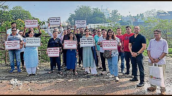 With the appointment of a new developer, the Radius Anantya buyers approached the SRA authorities only to be told that they are only responsible for the slum component, and the saleable component falls in the domain of MahaRERA.