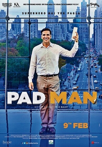 Qanungo used references from Pad Man (2018) to help students relate with menstrual hygiene better. Qanungo used references from Pad Man (2018) to help students relate with menstrual hygiene better.