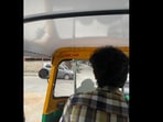 Snapshot of the auto driver and his Instagram handle. Snapshot of the auto driver and his Instagram handle.