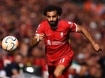 Liverpool's Mohamed Salah in action