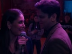 Kareena Kapoor and Vijay Varma in Jaane Jaan. Kareena Kapoor and Vijay Varma in Jaane Jaan.