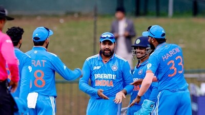 Rohit scored an unbeaten 74 in 59 balls in the match against Nepal. (BCCI Twitter) Rohit scored an unbeaten 74 in 59 balls in the match against Nepal. (BCCI Twitter)