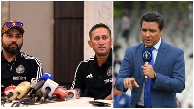 Manjrekar has shared his verdict after chief selector Agarkar announced India's squad (Getty Images-AFP) Manjrekar has shared his verdict after chief selector Agarkar announced India's squad (Getty Images-AFP)