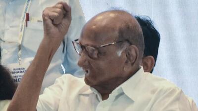 NCP chief Sharad Pawar said no one has the right to change the country’s name (ANI) NCP chief Sharad Pawar said no one has the right to change the country’s name (ANI)
