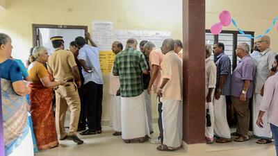 The Puthuppally constituency has 1.76 lakh registered voters and 182 polling stations. (PTI)