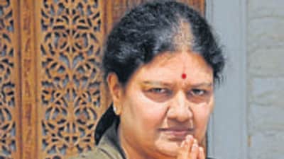 The court also issued an non-baillable warrant for another accused, Ilavarasi, who is Sasikala’s sister-in-law (AFP) The court also issued an non-baillable warrant for another accused, Ilavarasi, who is Sasikala’s sister-in-law (AFP)