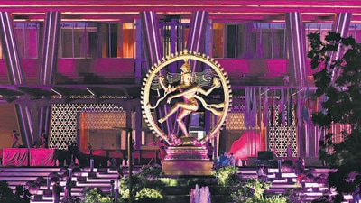 The sculpture has been made using traditional casting methods. (Sanjeev Verma/HT PHOTO) The sculpture has been made using traditional casting methods. (Sanjeev Verma/HT PHOTO)