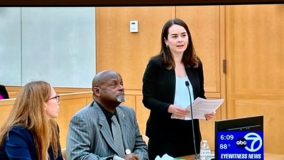 Reacting to his exoneration, Mack said: “I am finally free.” (X/ @ken_crichlow) Reacting to his exoneration, Mack said: “I am finally free.” (X/ @ken_crichlow)