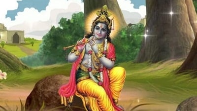 Janmashtami commemorates the eighth avatar of Vishnu, Lord Krishna's birth anniversary. (azgreetings.com) Janmashtami commemorates the eighth avatar of Vishnu, Lord Krishna's birth anniversary. (azgreetings.com)