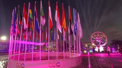 The two-day summit will draw leaders and delegates from 40 countries, including the 20 member states. The G20 Presidency steers the G20 agenda for one year and hosts the Summit. India received the G20 Presidency on December 1, 2022, and has now handed over the G20 Presidency to Brazil. (source: DD News) The two-day summit will draw leaders and delegates from 40 countries, including the 20 member states. The G20 Presidency steers the G20 agenda for one year and hosts the Summit. India received the G20 Presidency on December 1, 2022, and has now handed over the G20 Presidency to Brazil. (source: DD News)