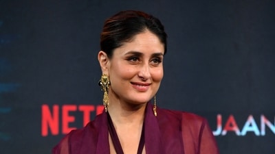 Bollywood actress Kareena Kapoor Khan poses during the trailer launch of her upcoming Hindi-language movie Jaane Jaan. (AFP) Bollywood actress Kareena Kapoor Khan poses during the trailer launch of her upcoming Hindi-language movie Jaane Jaan. (AFP)